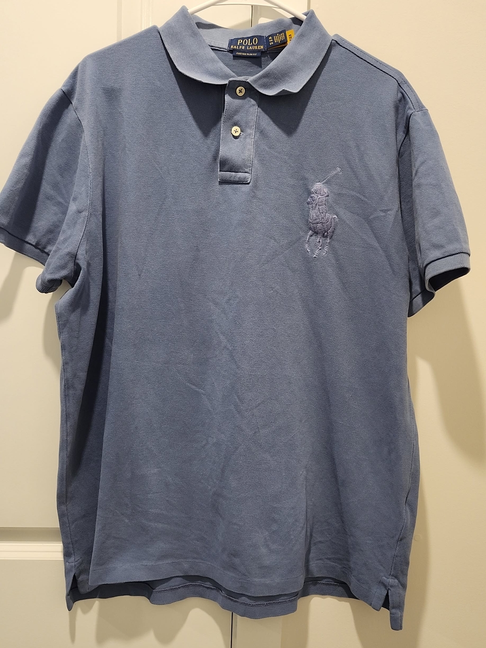 Ralph Lauren Men’s Polo Shirt in Dusty Blue